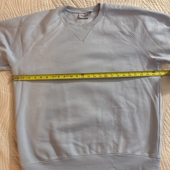 Carhartt WIP Chase Sweatshirt Light Blue L/XL - Picture 2 of 5